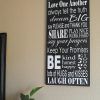 Personalized Family Rules Wall Art (Photo 4 of 20)