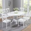 Round White Extendable Dining Tables (Photo 9 of 25)