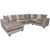 Norfolk Grey 3 Piece Sectionals With Laf Chaise (Photo 15 of 15)
