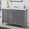 Tv Stands With Table Storage Cabinet in Rustic Gray Wash (Photo 15 of 15)