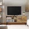 Claudia Brass Effect Wide Tv Stands (Photo 8 of 14)