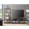 Mainstays Arris 3-in-1 Tv Stands in Canyon Walnut Finish (Photo 10 of 15)