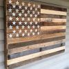 Wooden American Flag Wall Art (Photo 5 of 25)