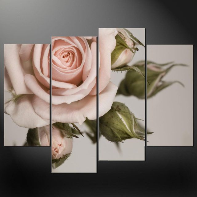 20 Best Collection of Rose Canvas Wall Art
