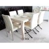 Cream Gloss Dining Tables and Chairs (Photo 7 of 25)