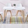 Combs 5 Piece 48 Inch Extension Dining Sets With Mindy Side Chairs (Photo 18 of 25)