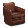 Swivel Tobacco Leather Chairs (Photo 4 of 25)