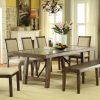 Norwood 6 Piece Rectangular Extension Dining Sets With Upholstered Side Chairs (Photo 20 of 25)