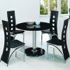 Glass and Chrome Dining Tables and Chairs (Photo 22 of 25)