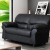 Traditional 3-Seater Faux Leather Sofas (Photo 7 of 15)