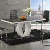 Black Gloss Dining Tables and 6 Chairs (Photo 6 of 25)
