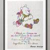 Winnie the Pooh Nursery Quotes Wall Art (Photo 18 of 20)