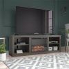 Ameriwood Home Rhea Tv Stands for Tvs Up to 70" in Black Oak (Photo 5 of 15)