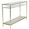Elke Marble Console Tables With Brass Base (Photo 19 of 25)