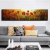 Red Poppy Canvas Wall Art (Photo 19 of 20)