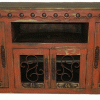 Most Current Rustic Red Tv Stands inside Shop Lmt Rustic Red Color Wash Tv Stand - Nrs (Photo 7288 of 7825)