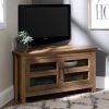 Woven Paths Transitional Corner Tv Stands With Multiple Finishes (Photo 2 of 15)