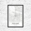 Portland Map Wall Art (Photo 8 of 20)