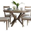 Jaxon 5 Piece Round Dining Sets With Upholstered Chairs (Photo 13 of 25)
