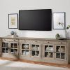 Modern Black Floor Glass Tv Stands With Mount (Photo 3 of 15)