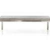 Parsons Travertine Top & Elm Base 48X16 Console Tables (Photo 20 of 25)