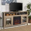 Woven Paths Farmhouse Barn Door Tv Stands in Multiple Finishes (Photo 5 of 14)