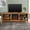 Woven Paths Open Storage Tv Stands With Multiple Finishes (Photo 13 of 15)
