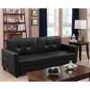 Black Leather Convertible Sofas (Photo 20 of 20)