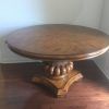 Reclaimed Teak and Cast Iron Round Dining Tables (Photo 10 of 15)