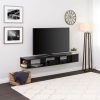 Bromley Black Wide Tv Stands (Photo 9 of 15)