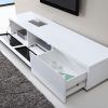 High Gloss White Tv Stands (Photo 1 of 20)