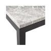 Parsons Black Marble Top & Dark Steel Base 48X16 Console Tables (Photo 4 of 25)