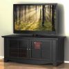 Black Corner Tv Stands for Tvs Up to 60 (Photo 2 of 25)