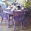 Dining Tables and Purple Chairs (Photo 2 of 25)