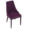 Purple Faux Leather Dining Chairs (Photo 20 of 25)