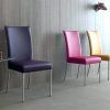 Purple Faux Leather Dining Chairs (Photo 3 of 25)