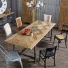 Parquet Dining Tables (Photo 5 of 25)