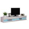 Galicia 180Cm Led Wide Wall Tv Unit Stands (Photo 5 of 15)