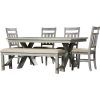 Quentin 6 Piece Dining Set with Osterman 6 Piece Extendable Dining Sets (Set Of 6) (Photo 7784 of 7825)