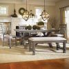 Osterman 6 Piece Extendable Dining Sets (Set of 6) (Photo 4 of 25)