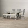 Osterman 6 Piece Extendable Dining Sets (Set of 6) (Photo 21 of 25)