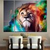 Abstract Lion Wall Art (Photo 11 of 15)