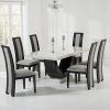 Marble Effect Dining Tables and Chairs (Photo 4 of 25)