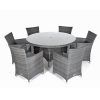 Rattan Dining Tables and Chairs (Photo 15 of 25)
