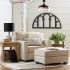 2024 Popular Magnolia Home Ravel Linen Sofa Chairs
