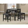 Denzel 5 Piece Counter Height Breakfast Nook Dining Sets (Photo 13 of 25)