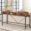 Asymmetrical Console Table-Book Stands (Photo 13 of 15)