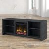 Chicago Tv Stands for Tvs Up to 70" With Fireplace Included (Photo 14 of 15)