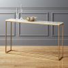 Mix Agate Metal Frame Console Tables (Photo 9 of 25)