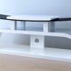 Oval White Tv Stand (Photo 20 of 25)